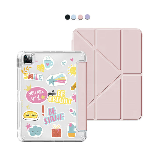 iPad Y-Fold Flip Cover - Self Love Sticker Pack 3.0