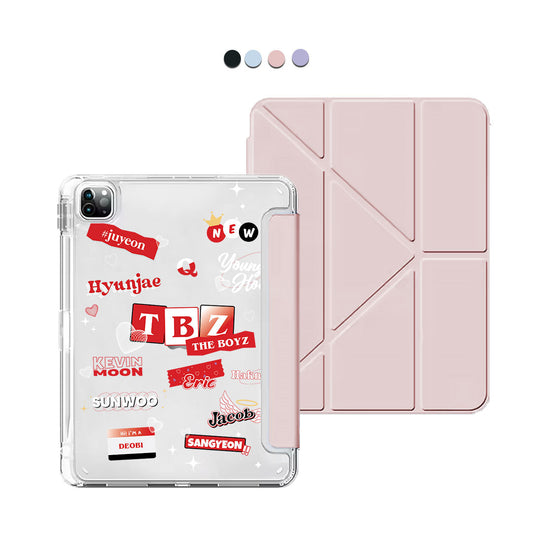 iPad Y-Fold Flip Cover - The Boyz Members