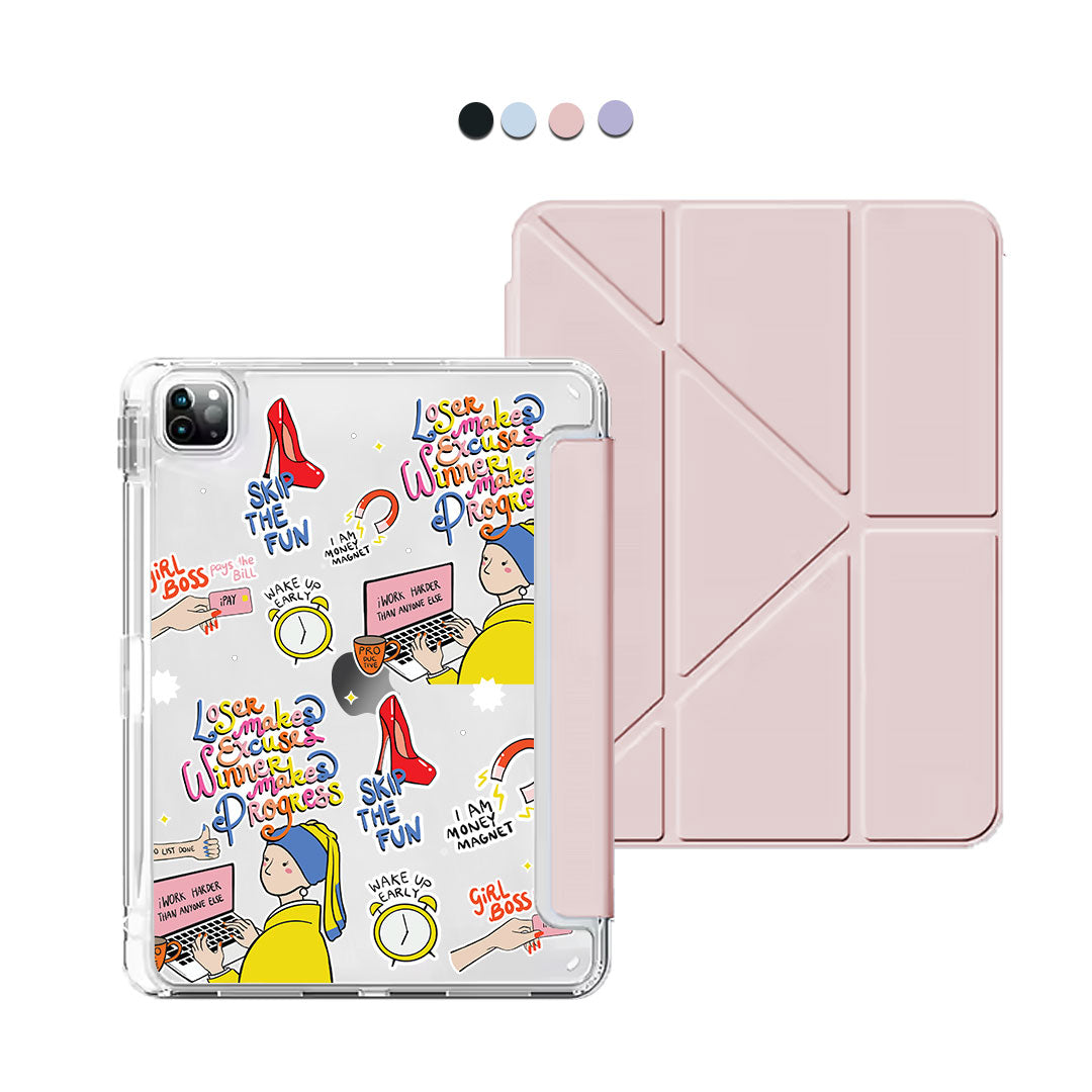 iPad Y-Fold Flip Cover - Ambitch