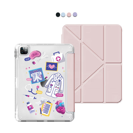iPad Y-Fold Flip Cover - Doctor
