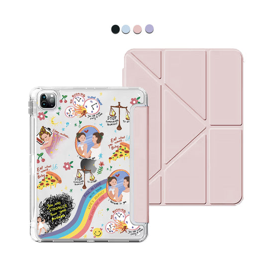 iPad Y-Fold Flip Cover - Self Love 2.0