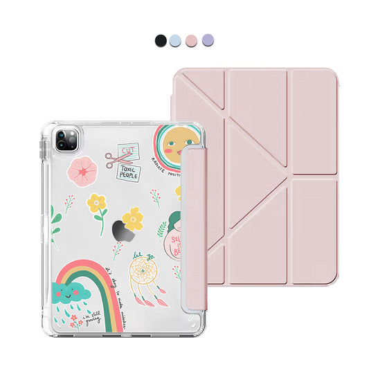 iPad Y-Fold Flip Cover - Self Love