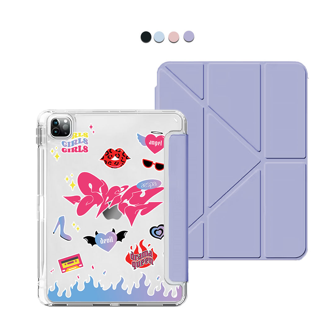 iPad Y-Fold Flip Cover - Aespa Spicy
