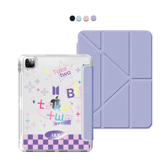 iPad Y-Fold Flip Cover - BTS Take Two