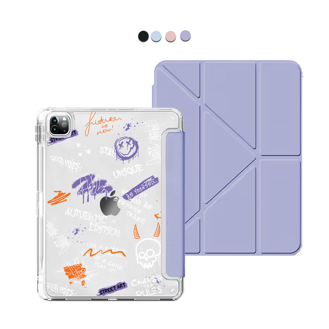 غطاء قابل للطي لجهاز iPad Y-Fold - Graffiti 1.0