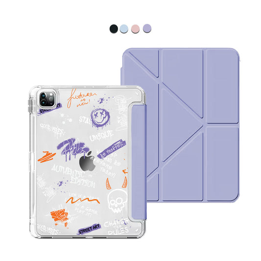 iPad Y-Fold Flip Cover - Graffiti 1.0