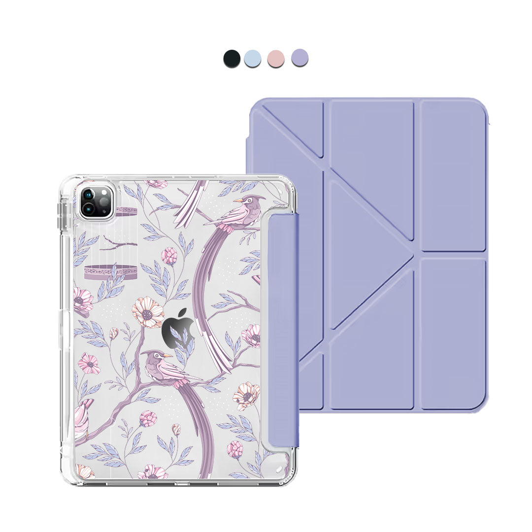 iPad Y-Fold Flip Cover - Lovebird 4.0
