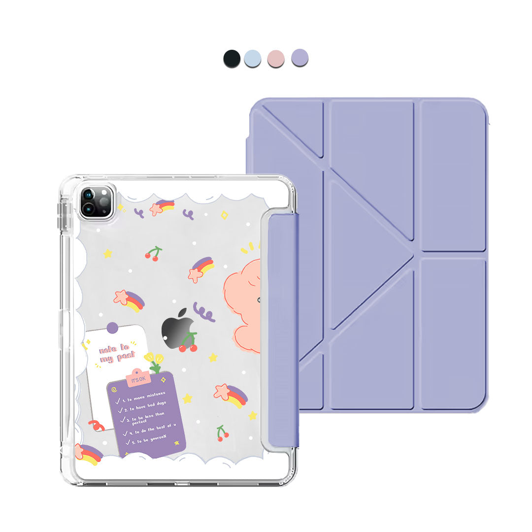 iPad Y-Fold Flip Cover - Note to my Past