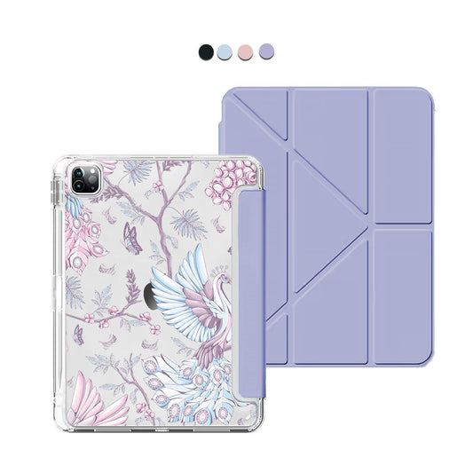 iPad Y-Fold Flip Cover - Peacock 2.0