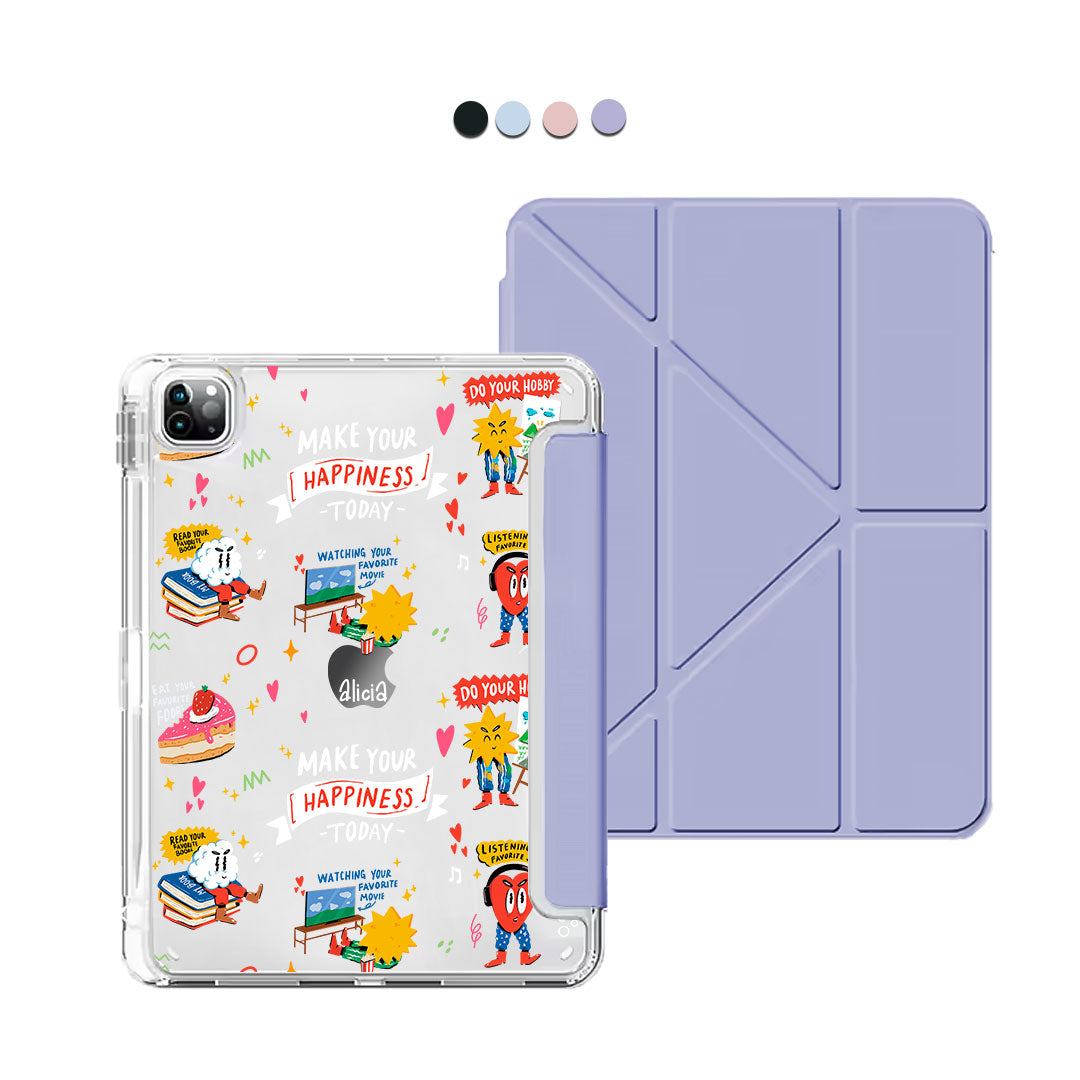 iPad Y-Fold Flip Cover - Selfless Love 1.0