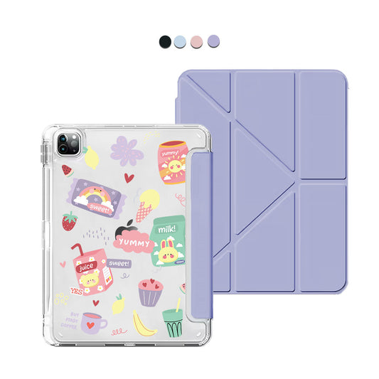 iPad Y-Fold Flip Cover - Sweet & Yummy