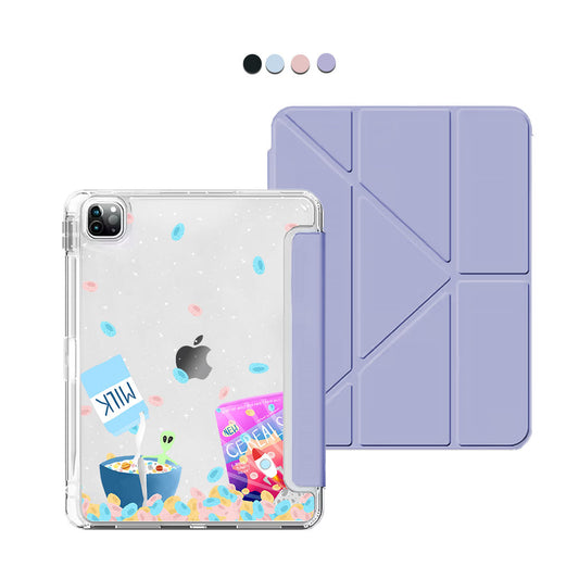 iPad Y-Fold Flip Cover - Cerealiens