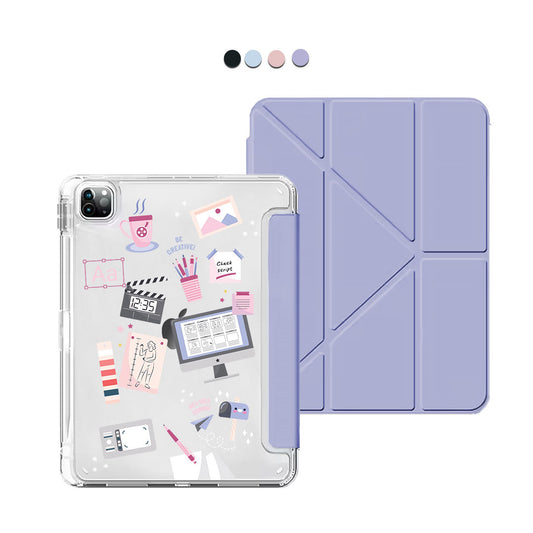 iPad Y-Fold Flip Cover - Designer