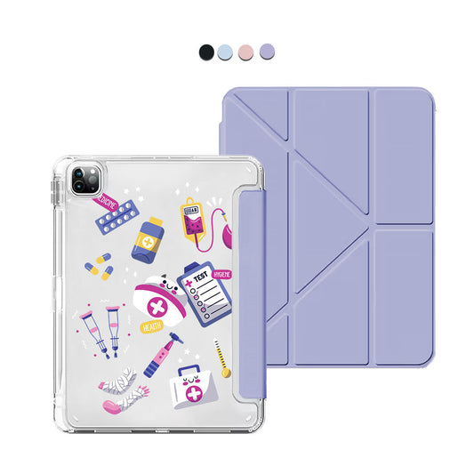 iPad Y-Fold Flip Cover - Nurse