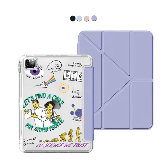 iPad Y-Fold Flip Cover - Science 2.0