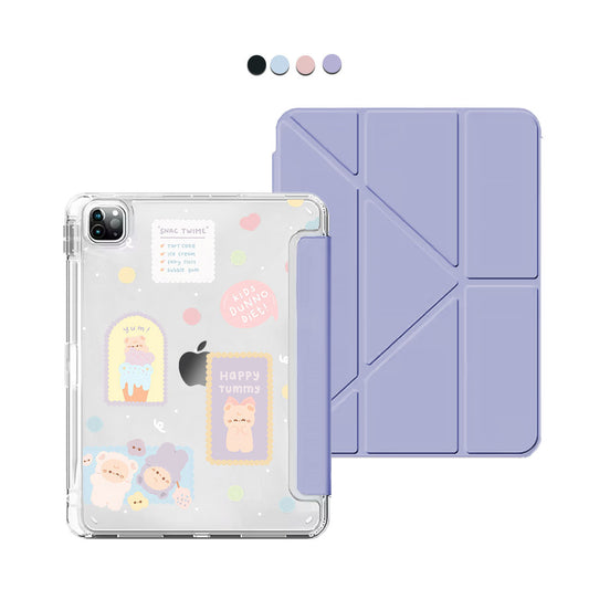 iPad Y-Fold Flip Cover - Sweet Heaven