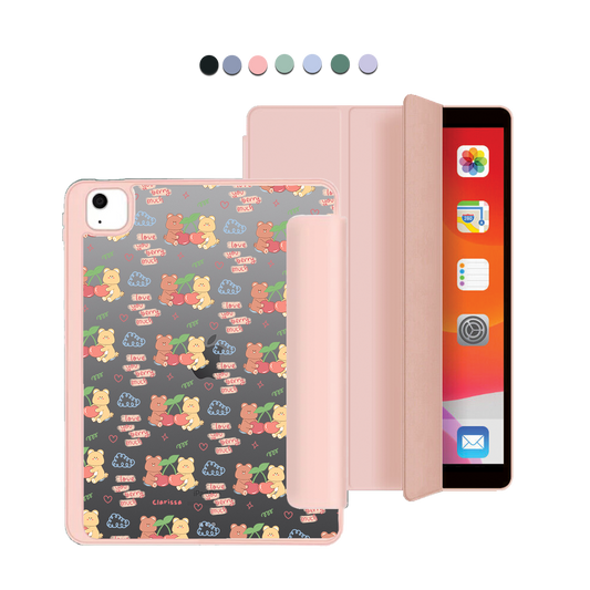 ฝาพับอะคริลิกสำหรับ iPad - เชอร์รี่แบร์