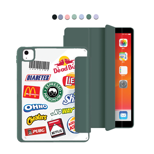 ฝาพับอะคริลิกสำหรับ iPad - Food Parody