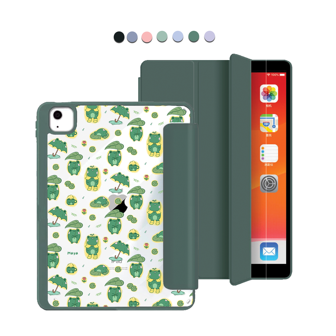 ฝาพับอะคริลิกสำหรับ iPad - Happy Rain