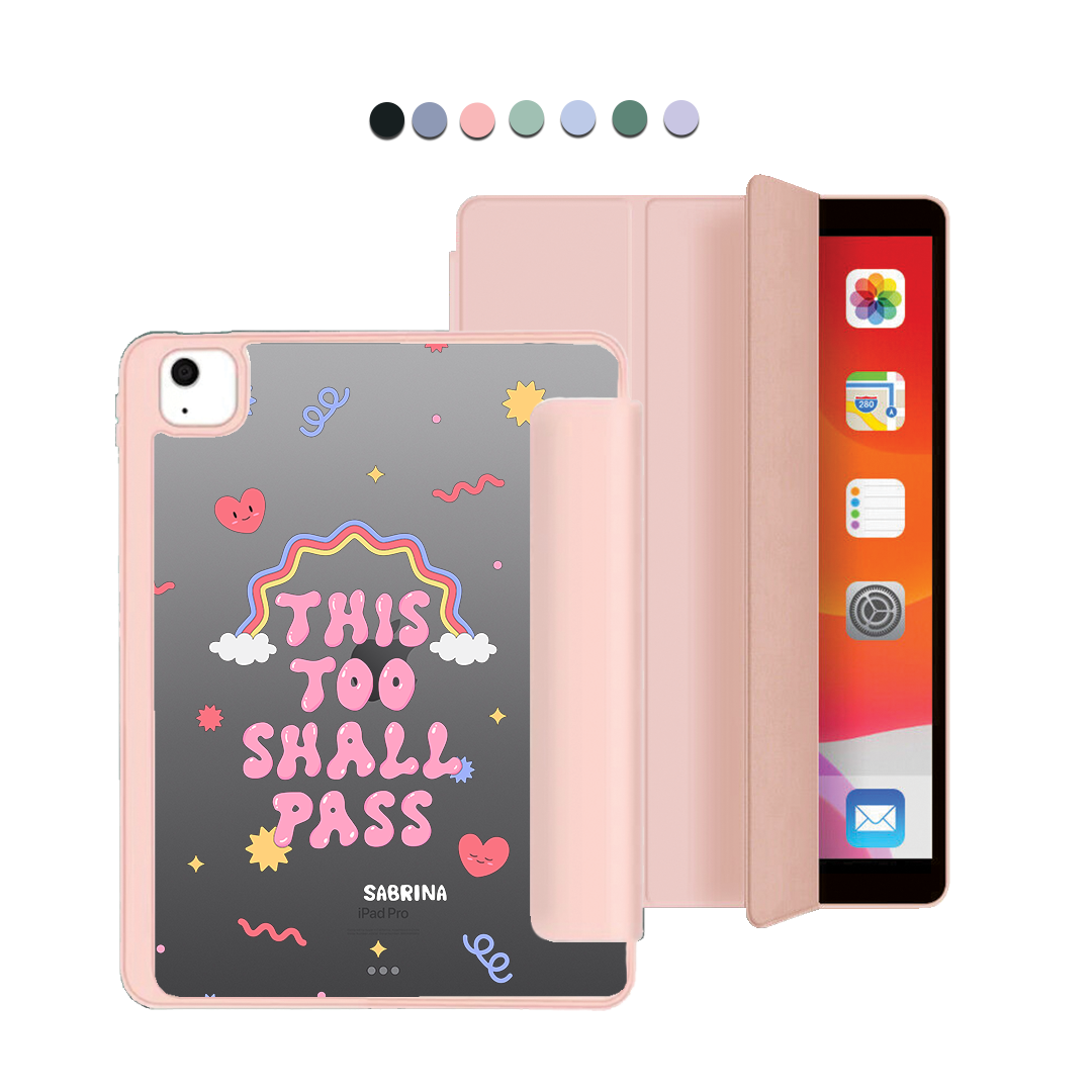 ฝาพับอะคริลิกสำหรับ iPad - This Too Shall Pass