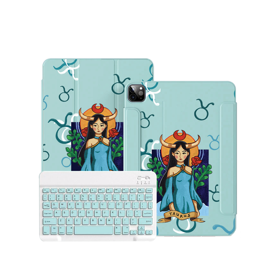 ฝาพับคีย์บอร์ดไร้สายสำหรับ iPad / Android - Taurus
