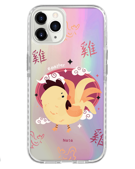 iPhone Rearguard Holo - ไก่ (นักษัตรจีน / ชิโอ)
