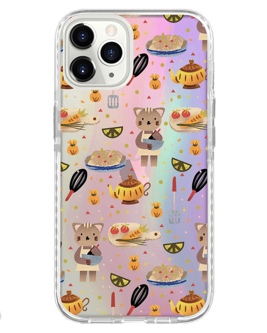 iPhone Rearguard Holo - แมวทำอาหาร
