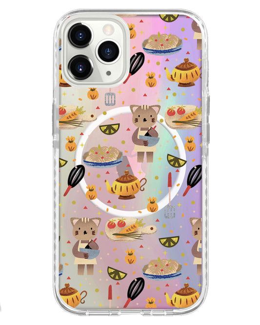 iPhone Rearguard Holo - แมวทำอาหาร