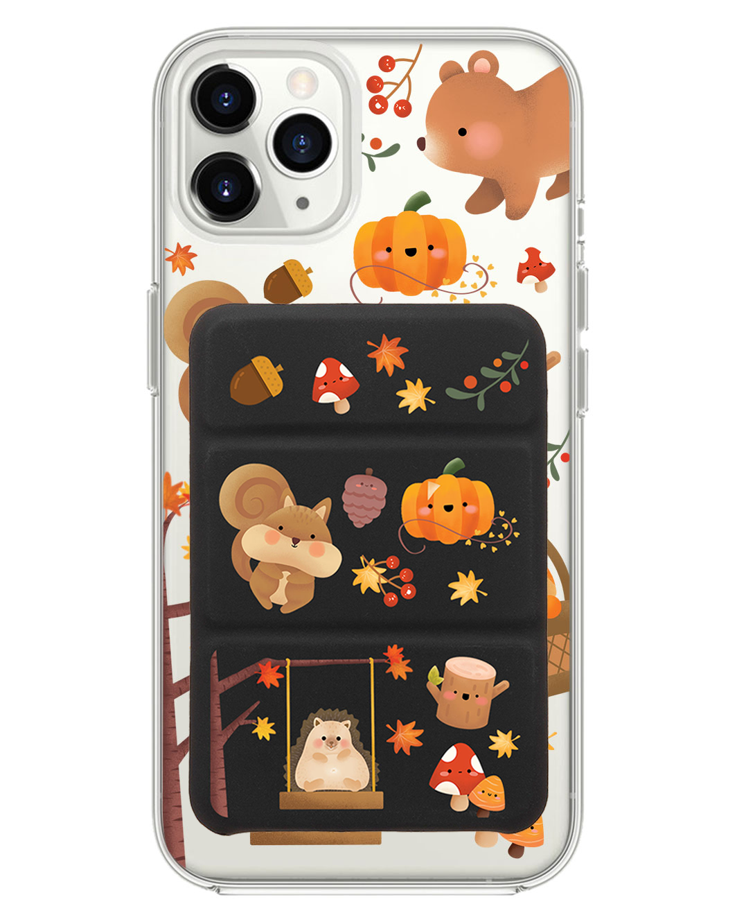 เคสแบบพับสามทบแม่เหล็กสำหรับ iPhone - ฤดูใบไม้ร่วง