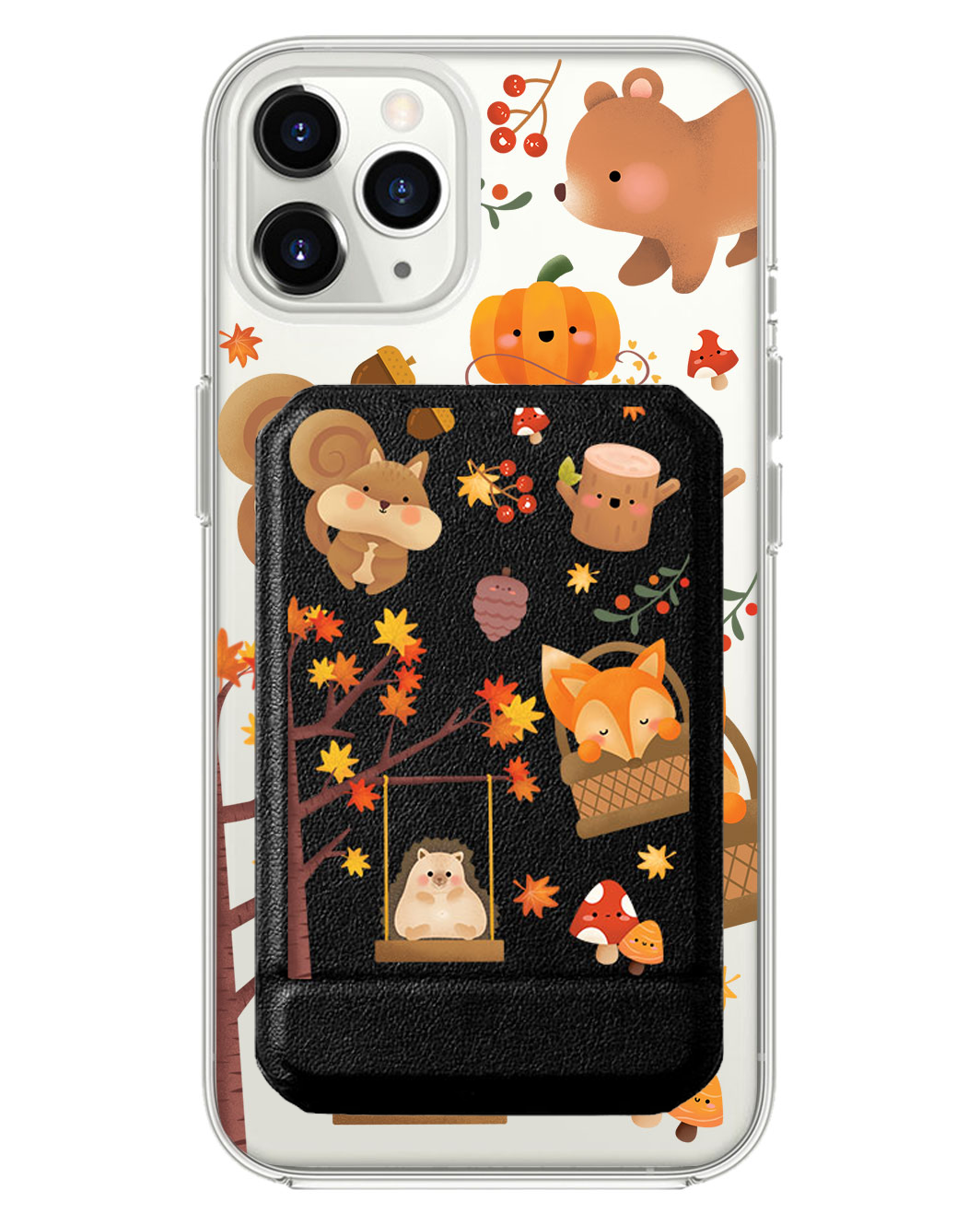 iPhone Magnetic Multifold Wallet - Autumn