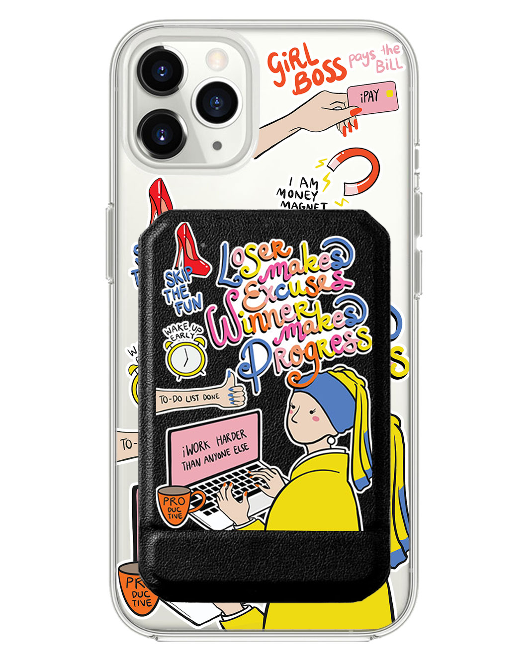 iPhone Magnetic Multifold Wallet - Ambitch 1.0