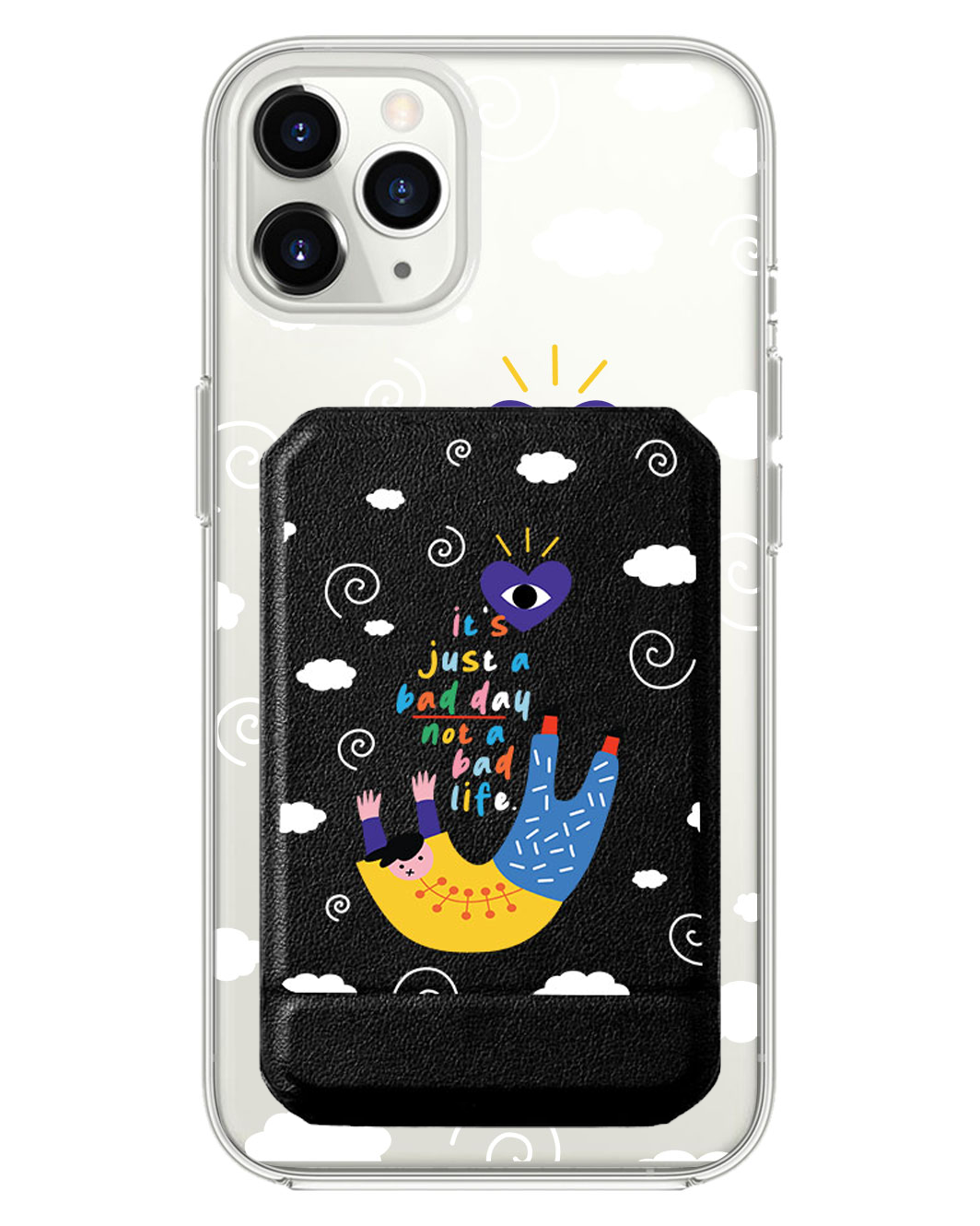 iPhone Magnetic Multifold Wallet - Bad Day