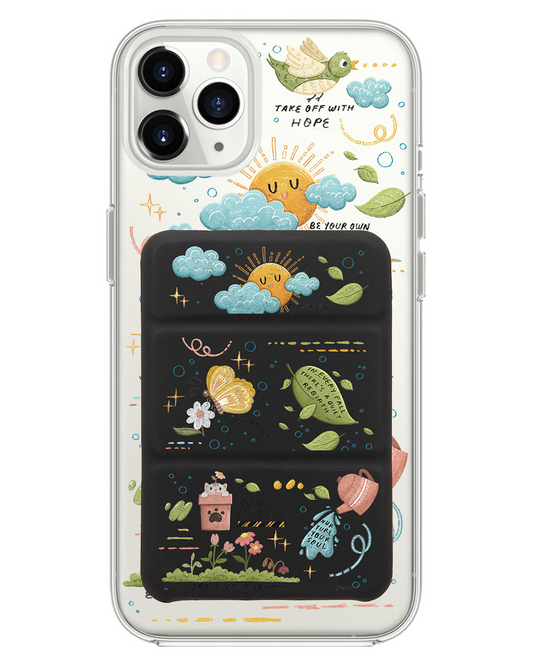เคสพับสามทบแม่เหล็กสำหรับ iPhone - Growth