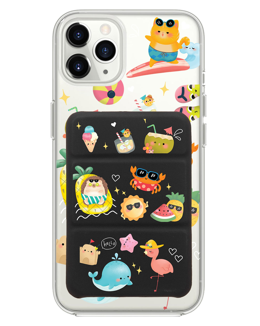 เคสแบบพับสามทบแม่เหล็กสำหรับ iPhone - ฤดูร้อน