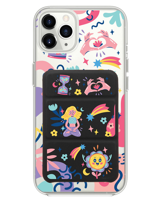 เคสพับสามทบแม่เหล็กสำหรับ iPhone - เฮเทอร์