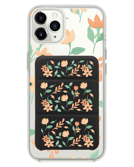 เคสพับสามทบแม่เหล็กสำหรับ iPhone - Birth Flower 4.0