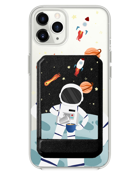 محفظة iPhone المغناطيسية متعددة الطيات - Baristronaut