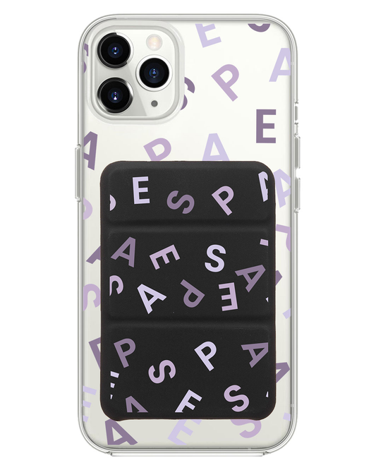 เคสพับสามทบแม่เหล็กสำหรับ iPhone - Aespa Monogram