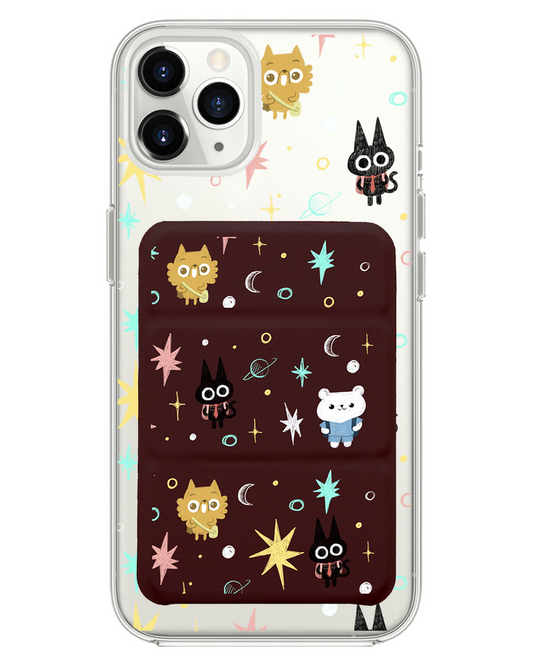 เคสแบบพับสามทบแม่เหล็กสำหรับ iPhone - Backpack Travelers