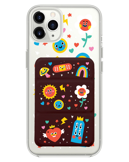 เคสแบบพับสามทบแม่เหล็กสำหรับ iPhone - Red Club