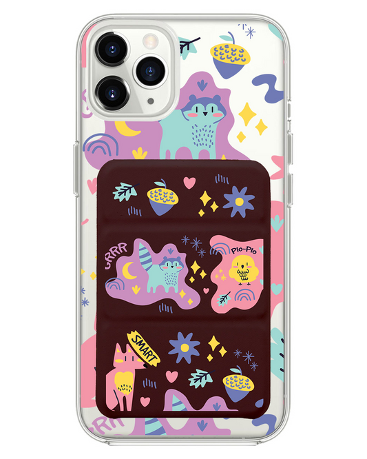 เคสพับสามทบแม่เหล็กสำหรับ iPhone - Pio &amp; Friends