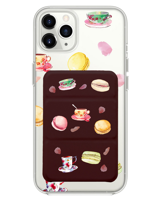 เคสพับสามทบแม่เหล็กสำหรับ iPhone - Macarons