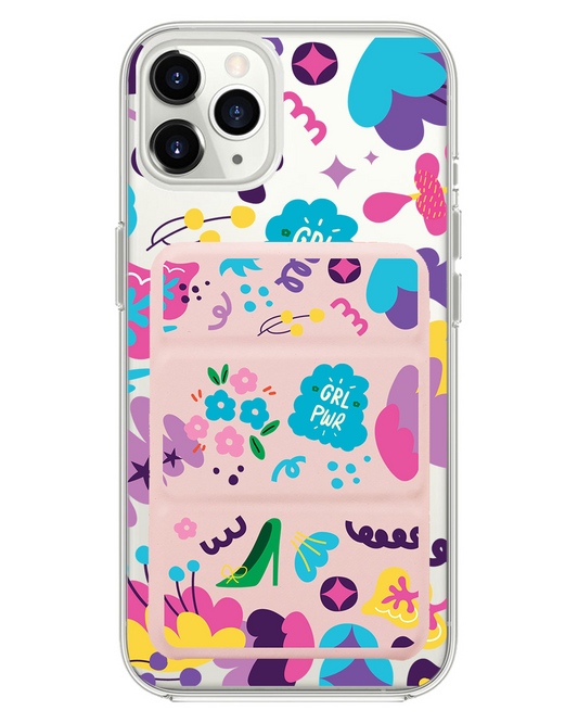 เคสพับสามทบแม่เหล็กสำหรับ iPhone - Girl Power 1.0