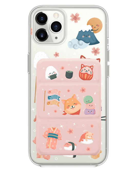 เคสแบบพับสามทบแม่เหล็กสำหรับ iPhone - ญี่ปุ่น