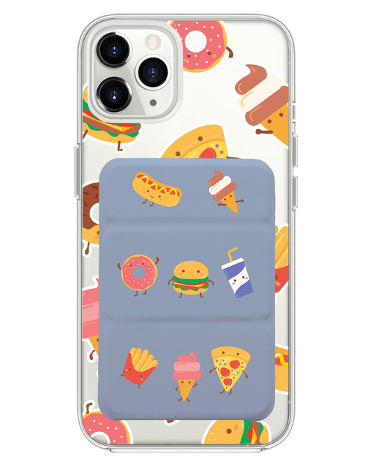 เคสแบบพับสามทบแม่เหล็กสำหรับ iPhone - Fast Foodies
