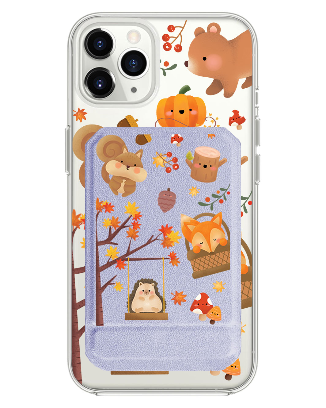 iPhone Magnetic Multifold Wallet - Autumn