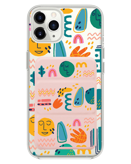 เคสพับสามทบแม่เหล็กสำหรับ iPhone - Silent Art