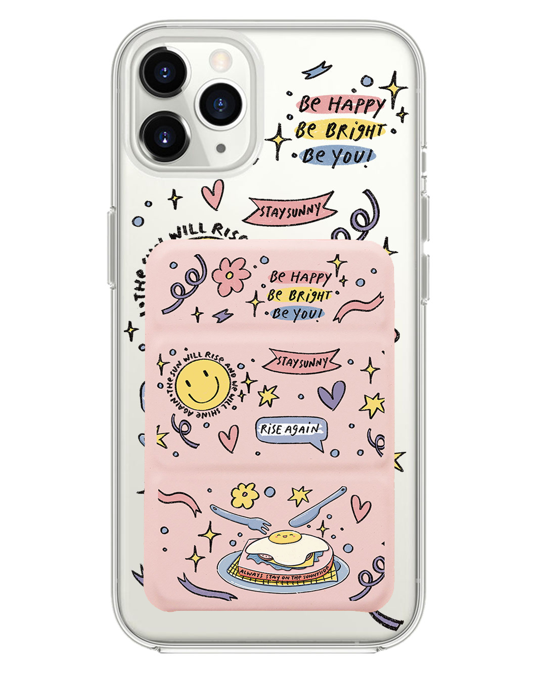 เคสพับสามทบแม่เหล็กสำหรับ iPhone - Rise