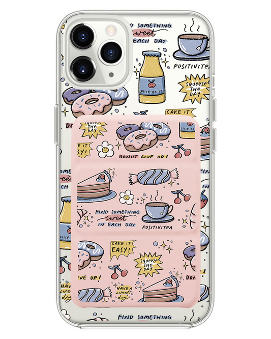 เคสพับสามทบแม่เหล็กสำหรับ iPhone - สี Sweets