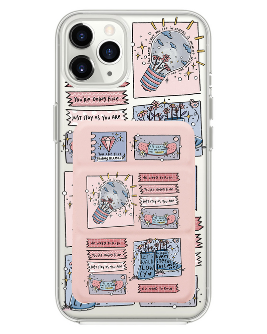 เคสพับสามทบแม่เหล็กสำหรับ iPhone - Shine